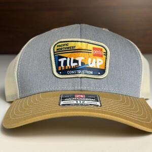 Richardson Original 112 Pacific Northwest Perlo Tilt Up Construction Trucker Hat